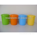 Plastic trash can with lid/plastic dust bin TG81805C